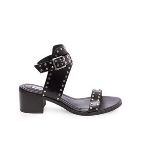 Steve Madden Gila Black Studded Sandal